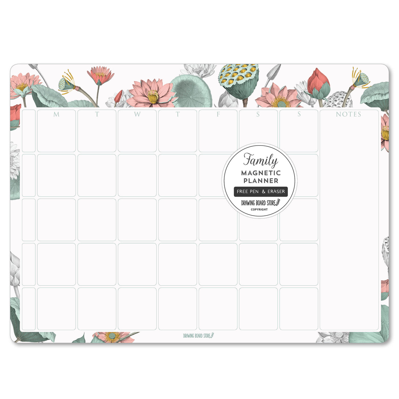 FAMILY WEEK PLANNER  Vintage Lotus