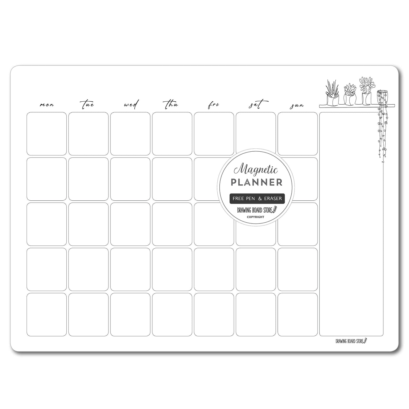 MONTHLY PLANNER Line Series
